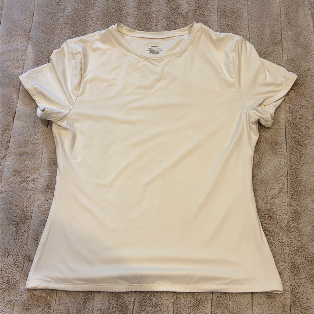Classic Off White Short Sleeve Tee